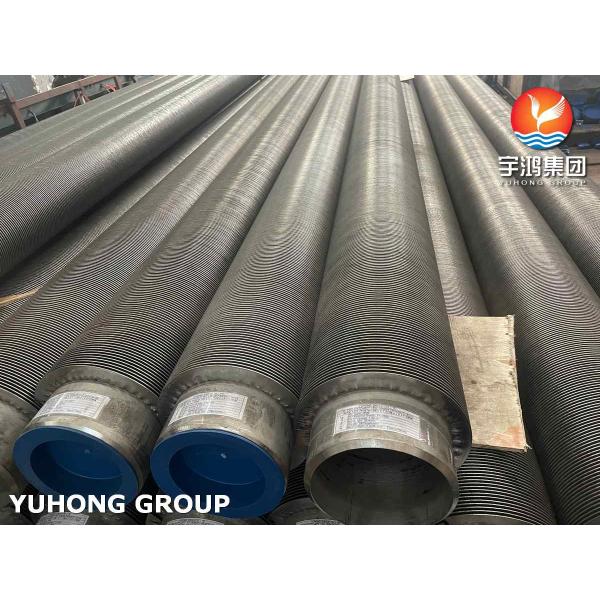 ASTM A213 TP347H High Frequency Welding Fin Tube With SS409 11Cr Fin In Fired Heater