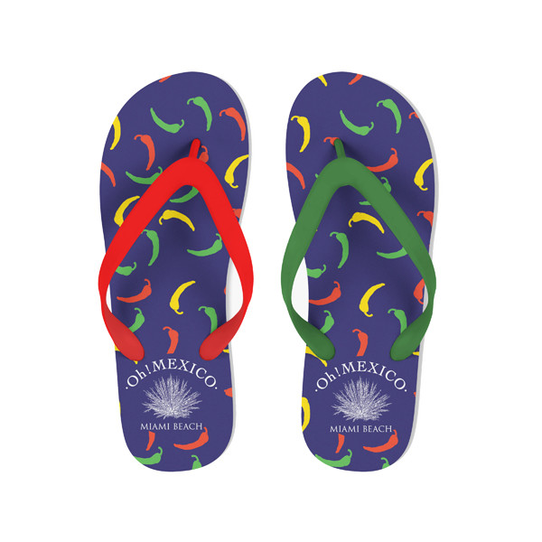 V strap full color printed Women Flip flops thongs slipers manufacturers