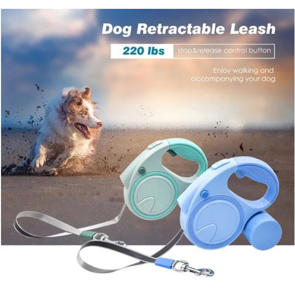 Self Acting Retractable Dog Lead Automatic Retractable Pet Leash Portable Anti Escape