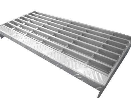 25x3 Galvanized Stainless Steel Stair Treads Grating