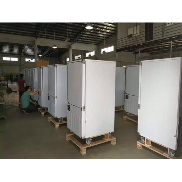 Commercial Kitchen Blast Fridge 15 Trays Food Grade SS304 Rapid Freezing