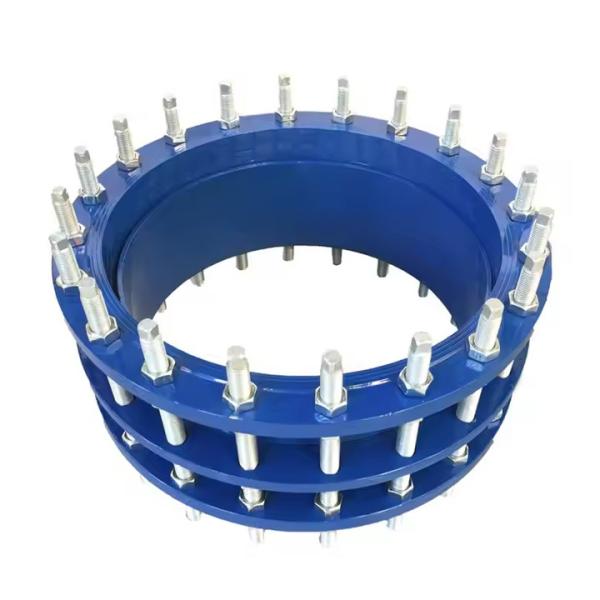 40" 48" Inch PN16 Carbon Steel Material Dismantling Joint Double Flange Telescopic Tube Metal Expansion