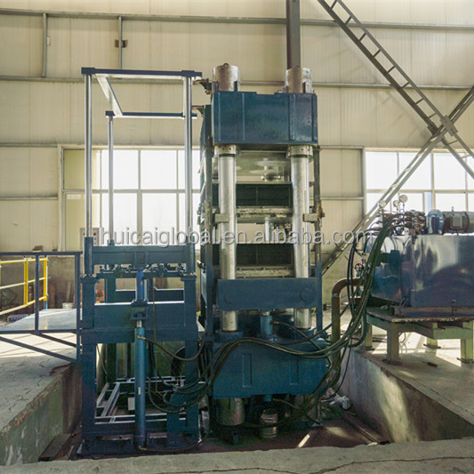 25000 Wheels Solid Rubber Wheel Vulcanizing Press with Automatic Push Pull Device