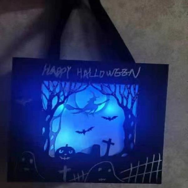 super Cool darkness Luminous Paper Bags For Christmas And Easter Gifts