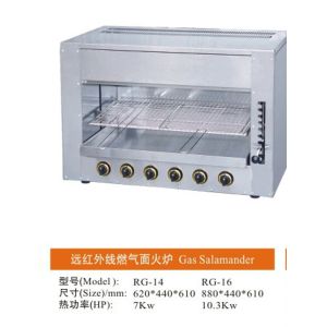 Gas Conveyor Commercial Catering Equipment Stainless Steel Rotisserie Oven