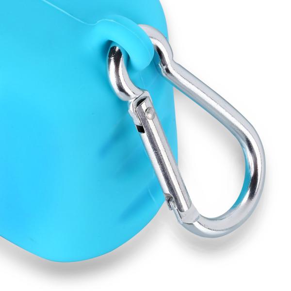 Silicone Case Quick Drying Microfiber Sports Towel Portable for Outdoor Travel