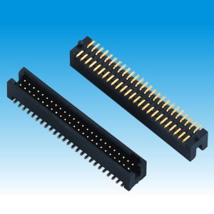 Cheap Gold 1.27mm Pitch Box Header Connector SMT High Strength Height 5.7 wholesale