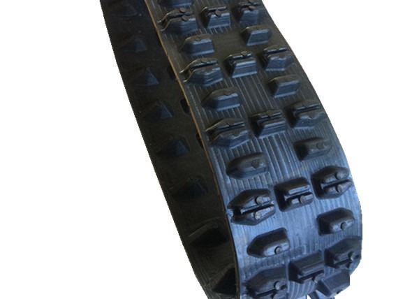 Quality Wide 120mm Snow Blower Rubber Track 60MM Pitch 20 Links for sale