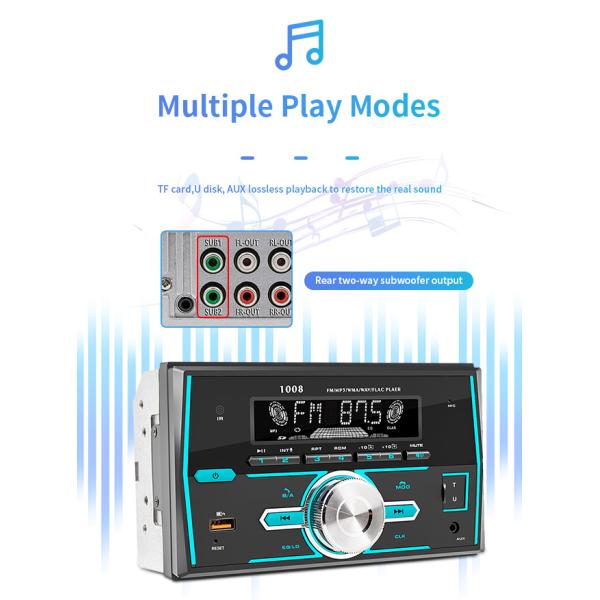 MP3 2 DIN Bluetooth Car Mount Tablet Android CE