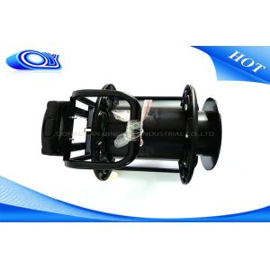 8 Core Tactical Optical Fiber Cable Reel For Video Transmiting TPU Jacket