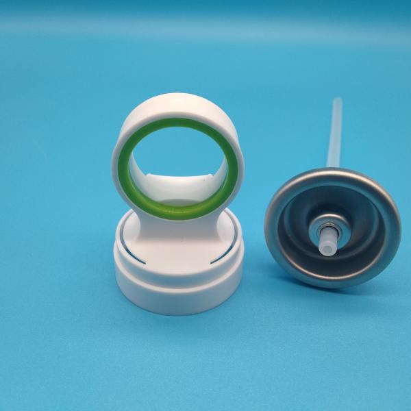 Sunscreen spray valve packaging and product presentation