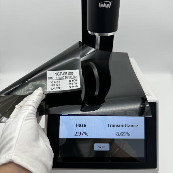 3mil Thickness Nano Ceramic Safety Film with 16% VLT and 7 Year Warranty for Car Window Solar Film