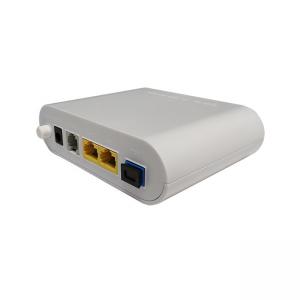 China Low Cost White Case GPON 2 GE TEL FTTH ONU Support SIP G.711 For PON Technology on sale