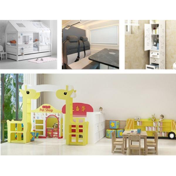 White / Colored Expanded Foam PVC Board High Density Customized Size