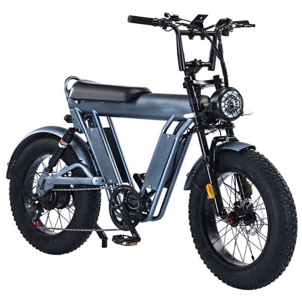 20" Wheel Size Folding Fat Tire Electric Bike Frame For Exercise Balance And Exercise