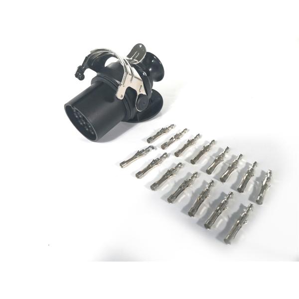 15 Pole Trailer Wiring Harness Plug Heavy Duty European Style For Towbar