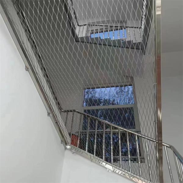 X Tend SUS304 Stainless Steel Cable Mesh For Railings Protection