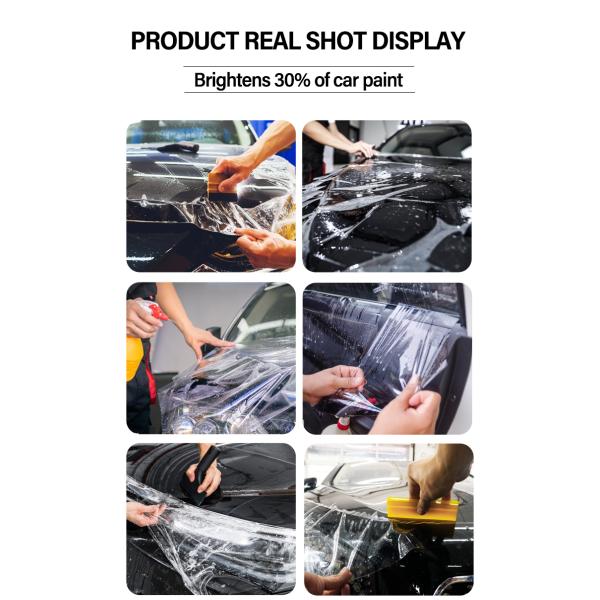 Easy To Apply Paint Film Full Coverage TPU PPF Car Wrap Body Protection Automotive Body Stickers