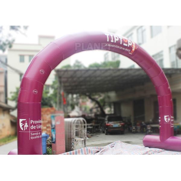 Outside Inflatable Entrance Arch / Inflatable Welcome Arch Door Easy Assembly