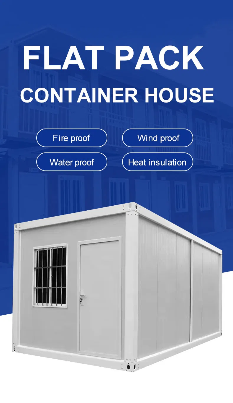 Modern Office Design Flat Pack Container House for Versatile Workspaces