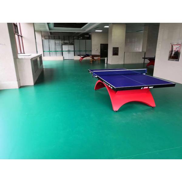 Thin Plastic PVC Vinyl Flooring Tiles / Club Or Gym Rubber Flooring Mats