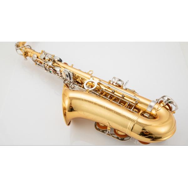 Baritone Saxophone customise making available bari sax matt black nickel plated gold keys with case Class gold brass a