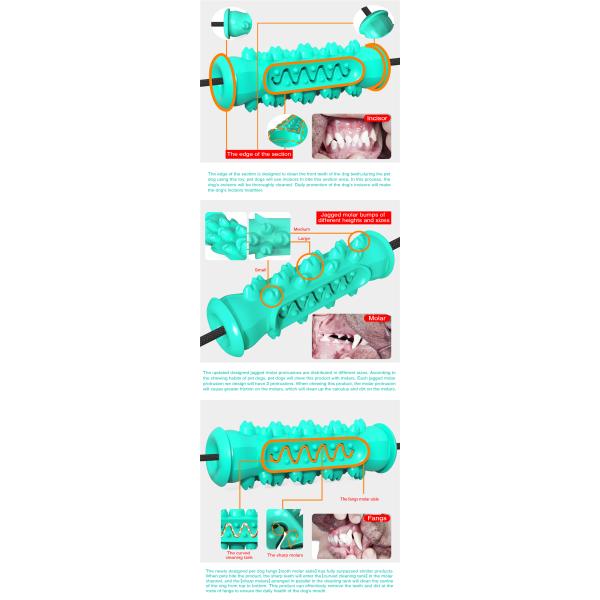 High Quality New Single Suction Cup Molar Ball Dog Toothbrush Teeth Cleaning Chew Toys For Pet