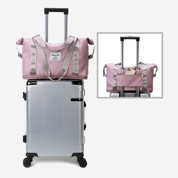 Sports Gym Duffle Bags Tote Gym Bag 15.6 Inch Weekender Overnight Bag For Women