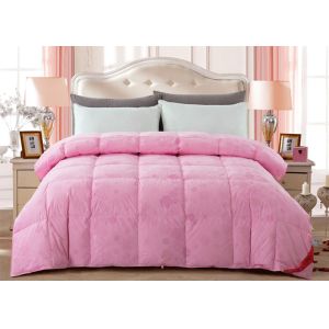 Cheap 300 Thread Solid Printed Polyester 160*220cm Fiber Quilts wholesale