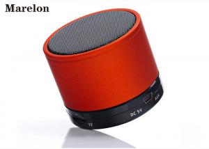 Cheap Metal FM LED Music Bluetooth Speaker , Bluetooth Music Player High - End Stereo wholesale