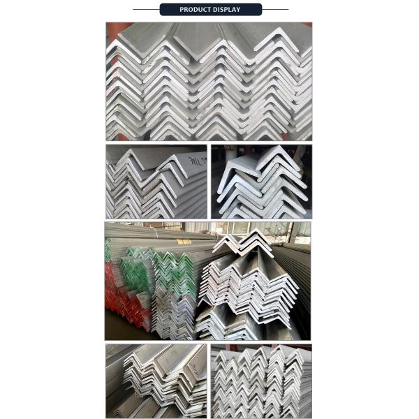 SS AISI GB S35350 S30408 Stainless Steel Angle Grade Cold Rolled 5mm 6mm Thickness For Industry