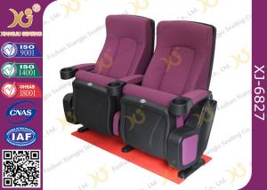 China OEM Folded 3d 4d 5d Movie Theater Chairs Red Color Movie Theatre Furniture on sale