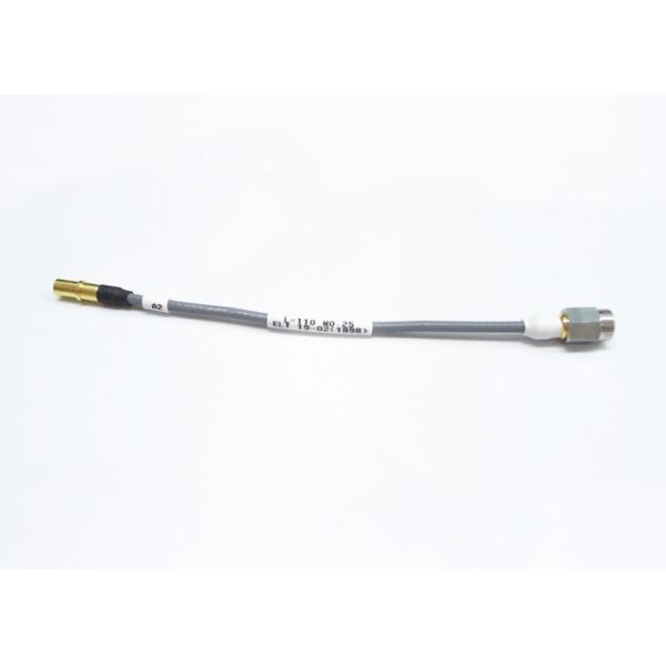 Precision Male Coaxial Cable Fittings SSMA /SSMP Custom Coax Cable Assemblies with Cable CXN3506