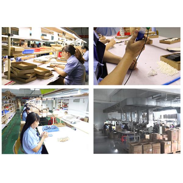 Transparent Travel Makeup Brush Kit Mini Pattern Ferrule Handle Fiber Hair