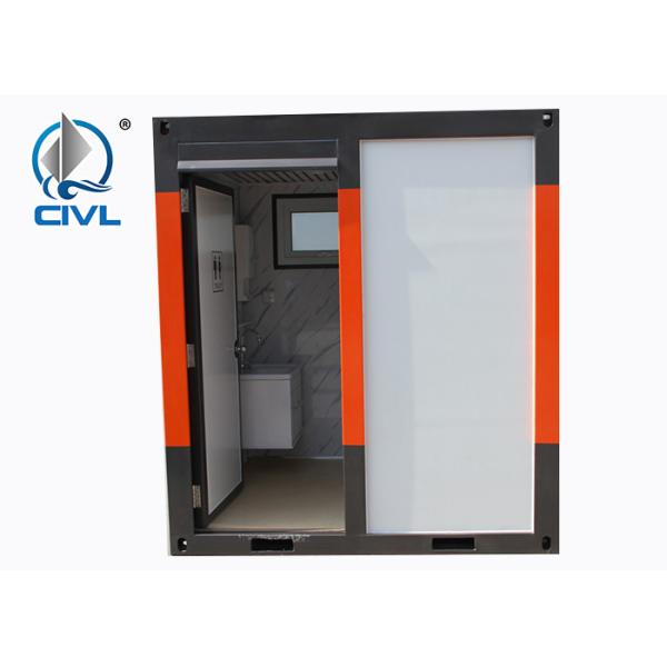Mobile Toilet With Washroom Container House With Toliet Basin Shower With Good Price