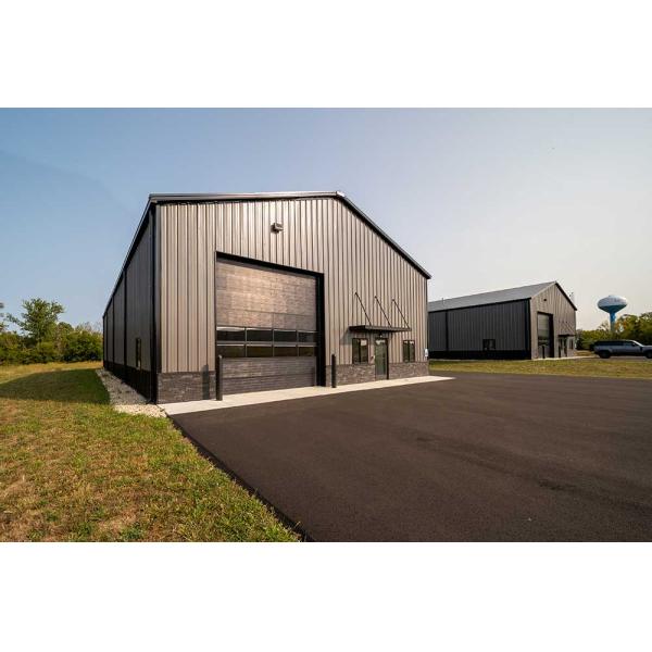 Metal Building Steel Structure Shopping Mall , Strong Industrial Steel Framed Buildings