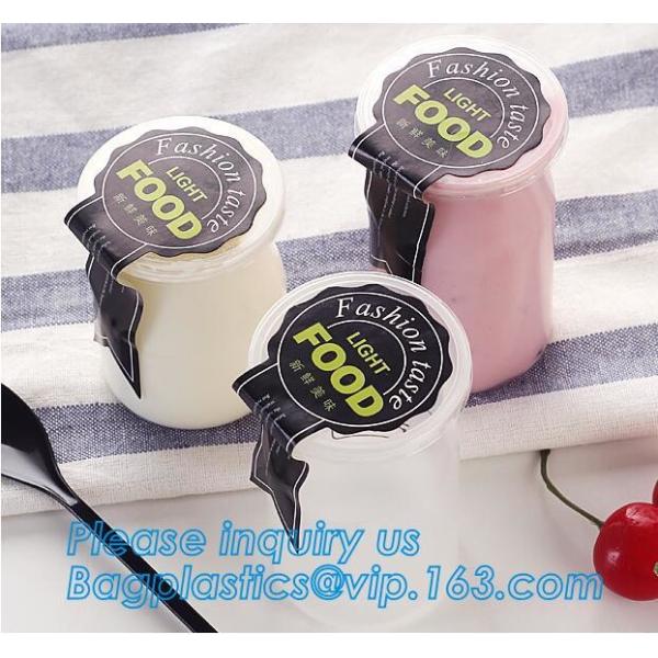 Food Packaging Disposable Various PP Yougurt Cup,flexo printing for frozen yogurt yougurt cup,Plastic Yougurt Cup With C