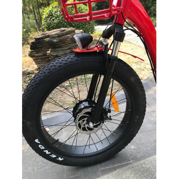 Green Travel Electric Assist Mountain Bike With LCD Multi Function Display