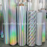 Different pattrn PET & BOPP Holographic Metallized and Transparent Lamination
