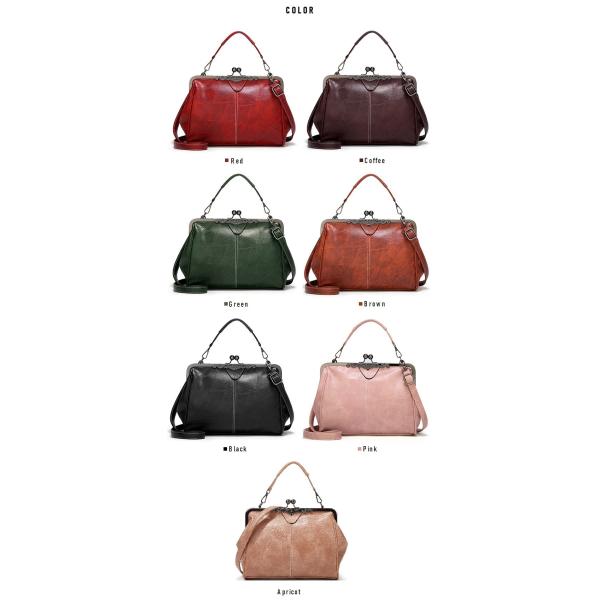 Shoulder Bag New Fashion Retro Handbag PU Leather Messenger Bag For Women