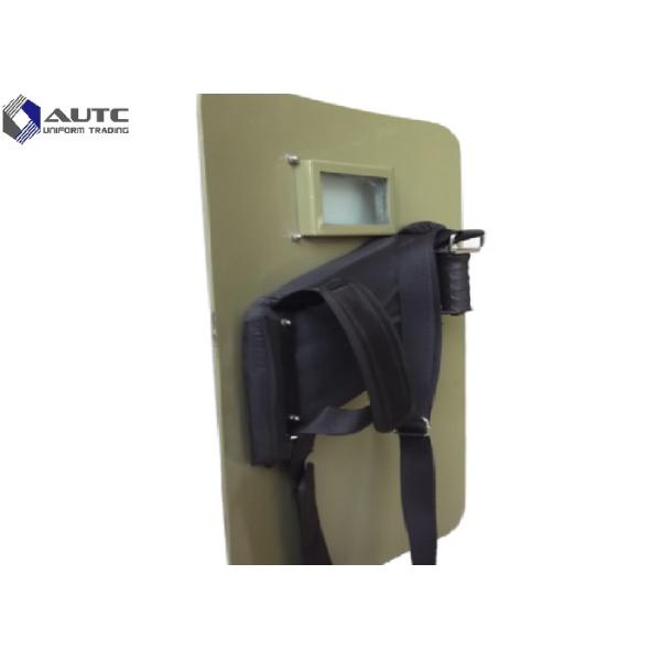 Polycarbonate Protech Ballistic Shield Transparent Vision Window Shooting Hole