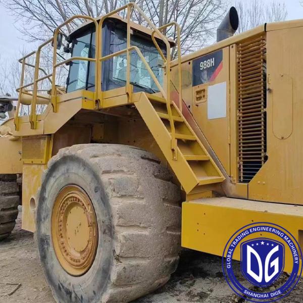 Origin Japan CAT988H Used Caterpillar Loader CAT988H Loader Secondhand Caterpillar Hydraulic Loader CAT988H