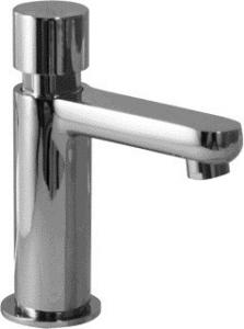 Cheap Chrome Plated Self Closing Water Saving Sink Faucet Time Delay Tap wholesale