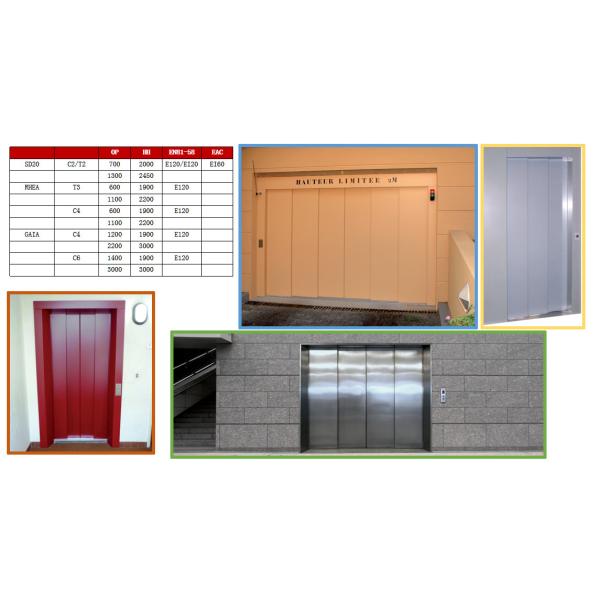 Elevator Door Operator Center / Side Opening Car Door For Elevator Lift