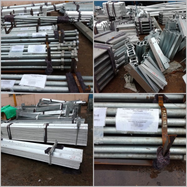 Ngcp Steel Transmission Line Pole 70 Ft / 80 Ft / 90 Ft Electric Telescoping