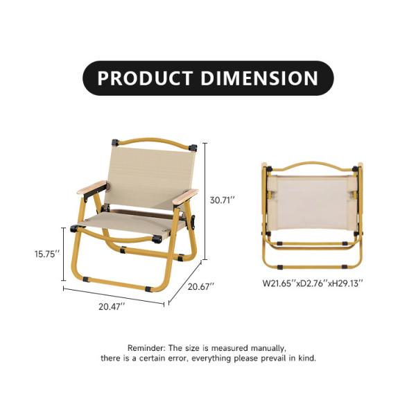 China Cheap Classic Compact Camping Chair Comfortable Lightweight Folding