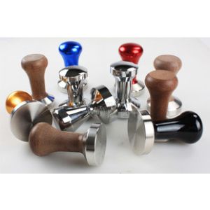 Cheap solid stainless steel espresso coffee pressure powder hammer pressure bar wholesale