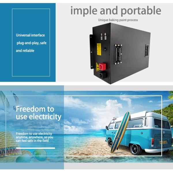 PINSHENG 6kw 7kw 8kw Lithium Battery 72v 100ah Best Car Battery Brands