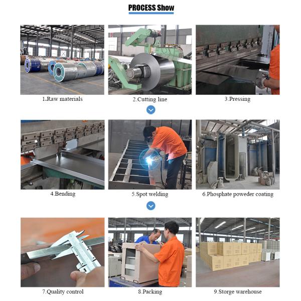 Black Color ISO9001 0.15 CBM Tambour Filing Cabinet