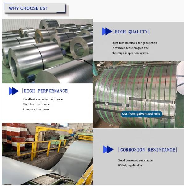Z40 Z60 Z80 M4 M5 0.27mm 0.3mm Oriented Silicon Steel Coil Galvanized Steel Sheet Metal Roll Coil with PVOC Certificate